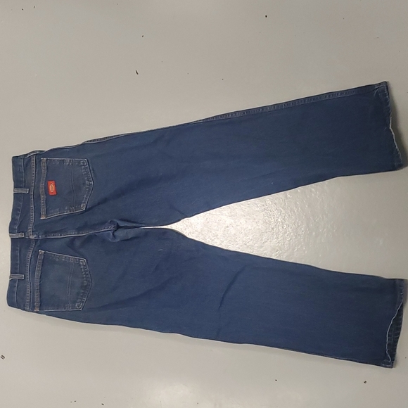 Dickies workwear 34 × 32 100% cotton denim jeans straight leg - Picture 2 of 10